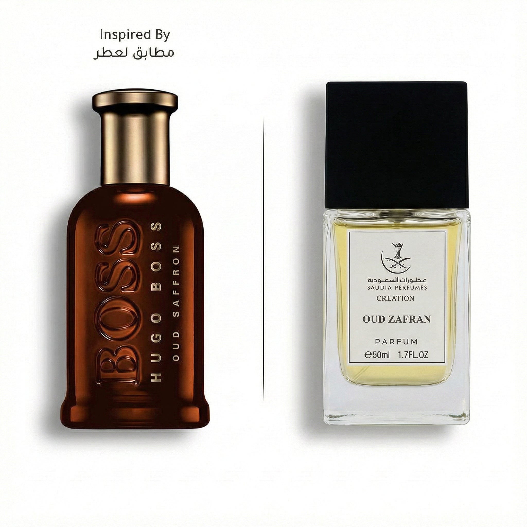 OUD ZAFRAN Perfume 50ml | inspierd by BOSS Bottled OUD SAFFRON HUGO BOSS